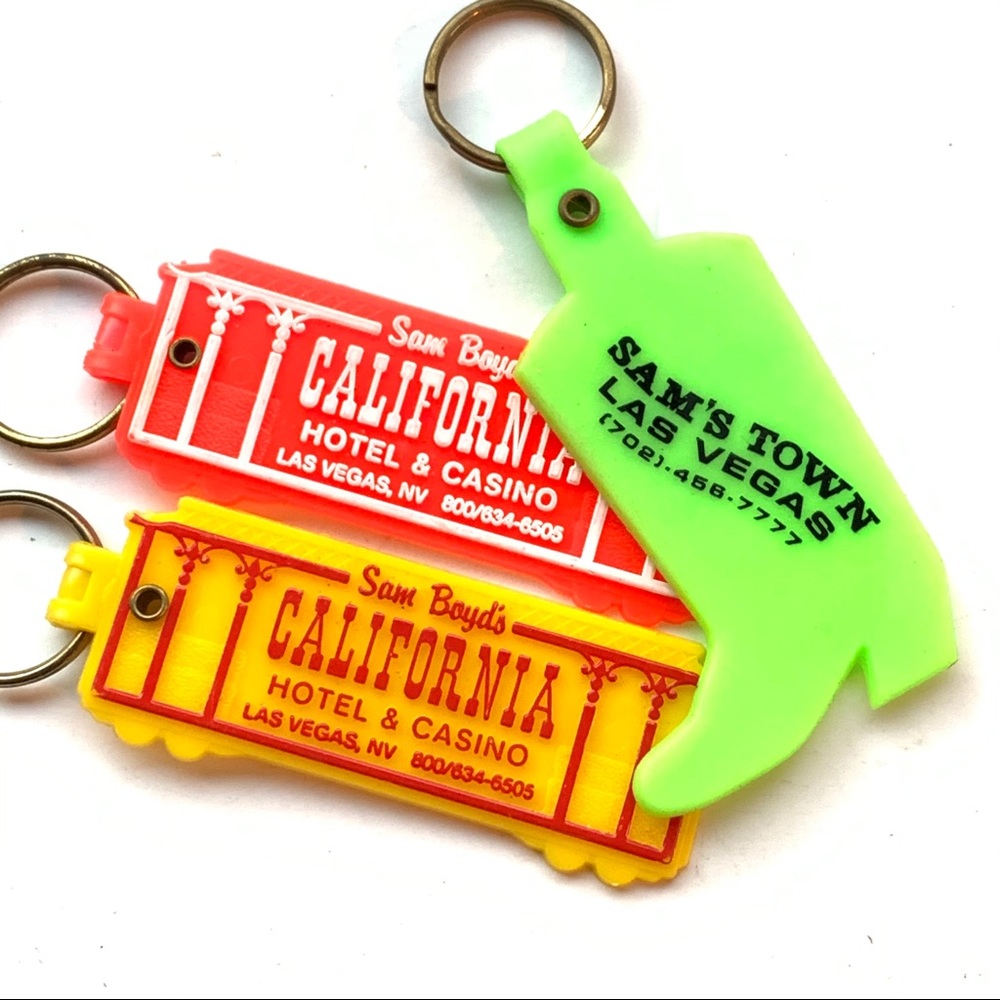 SAM BOYD’S Hotel Casino🎄Vintage Keychain LasVegas